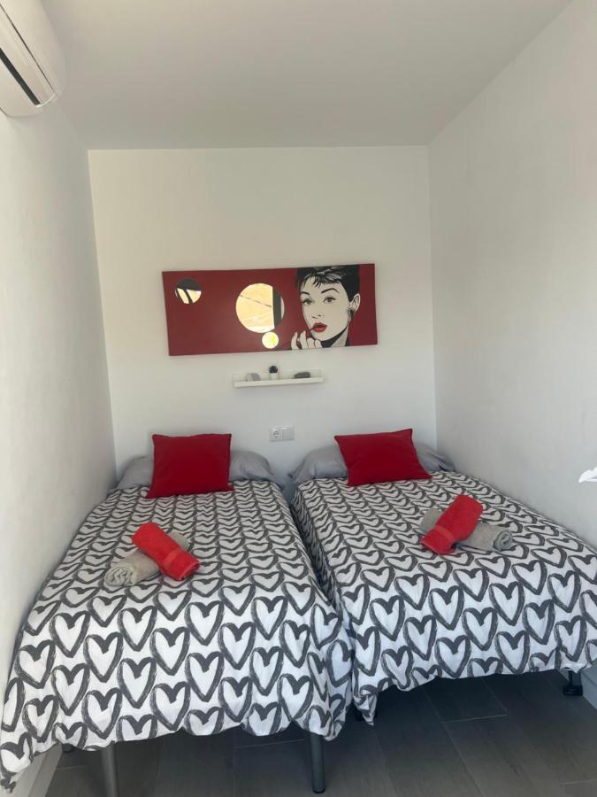 Casa Carmen Ático Primera linea de playa Málaga Esterno foto